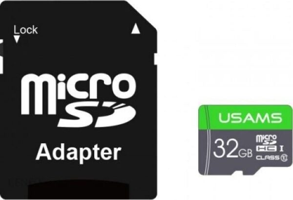 Usams Karta MicroSDHC 32 GB Class 10 U1 (ZB118TF01)