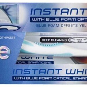 White Glo _SET Instant White Toothpaste wybielająca pasta do zębów / + szczoteczka 115 ml