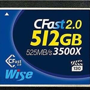 Wise Karta Advanced Blue 3500X CFast 512 GB (WI-CFAST-5120) (WICFAST5120)