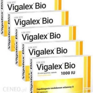 Zestaw BIOFARM Vigalex Bio 1000IU