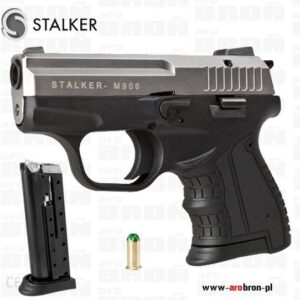 Zoraki Pistolet Alarmowy Hukowy Stalker M906 Tytan Amunicja 6Mm Ruchomy Zamek Nowość